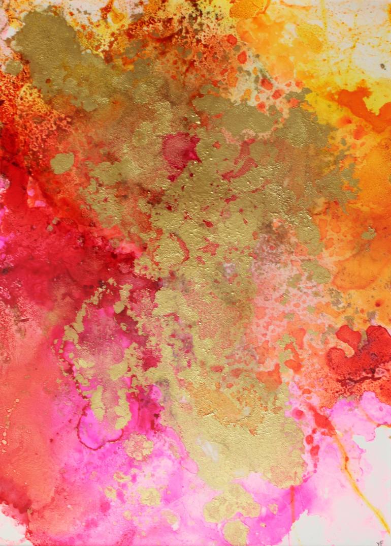 Original Contemporary Abstract Paintings by Yasmin French