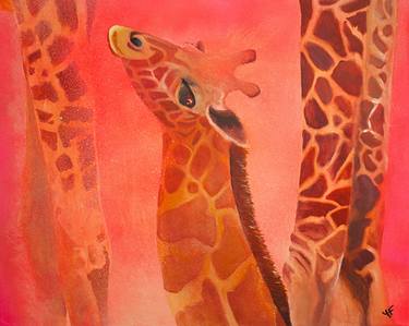 Original Fine Art Animal Paintings by Yasmin French