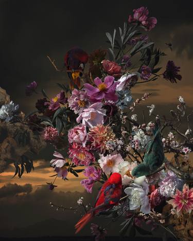 Original Art Deco Floral Photography by Bin Yang