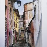 Callejón del casco antiguo de Calahorra by LUIS GARCIA DEL VALLE