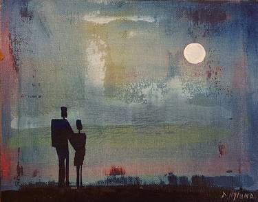 Original Love Painting by Raymond Nylund