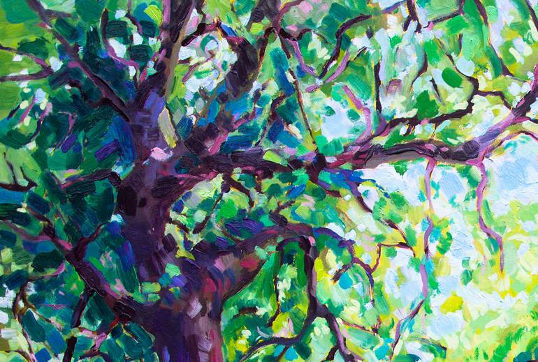 Original Expressionism Nature Painting by Jakub Jecminek