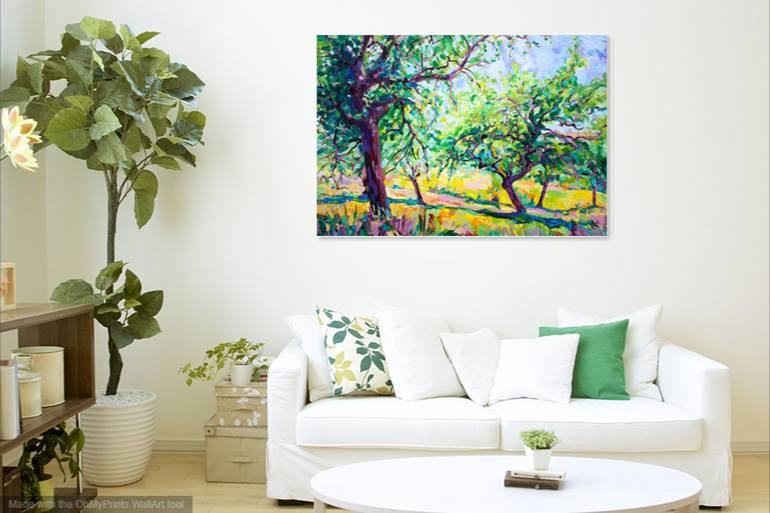 Original Expressionism Nature Painting by Jakub Jecminek