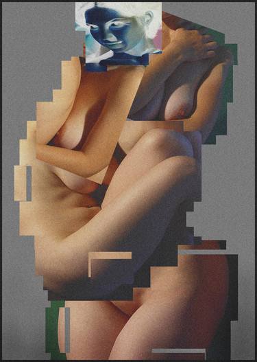 Print of Cubism Nude Photography by Mladen Milanov