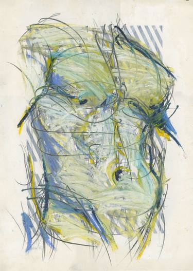 Original Contemporary Men Drawing by Don Adleta