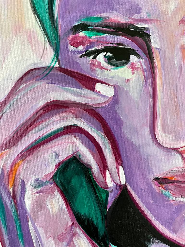 Original Contemporary People Painting by Anne Schubert