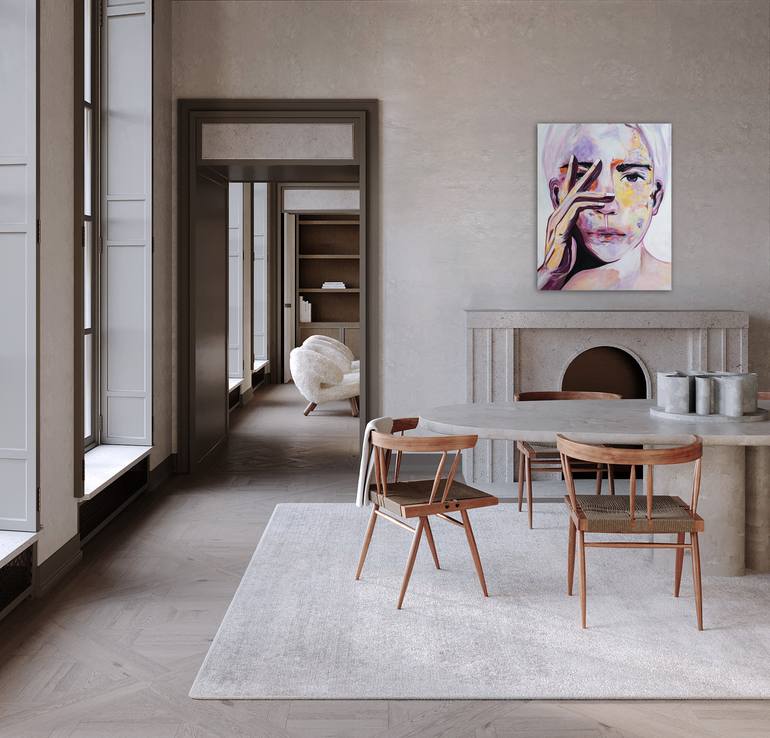 Original Contemporary People Painting by Anne Schubert