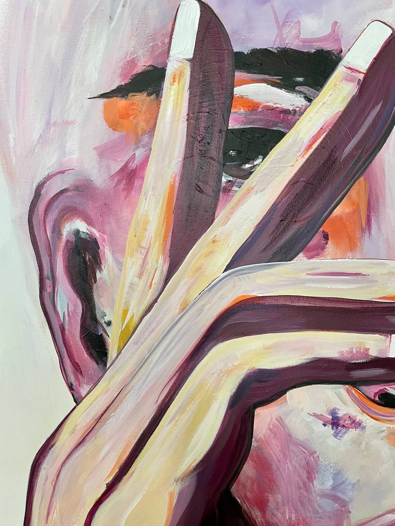 Original Contemporary People Painting by Anne Schubert