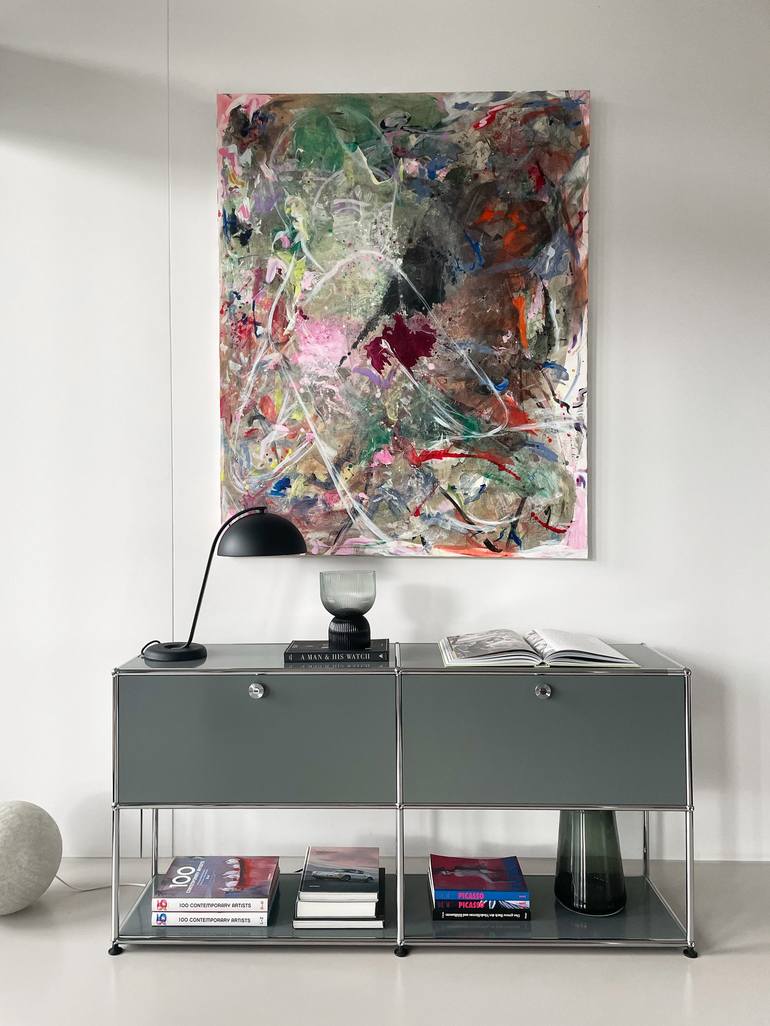 Original Abstract Painting by Anne Schubert