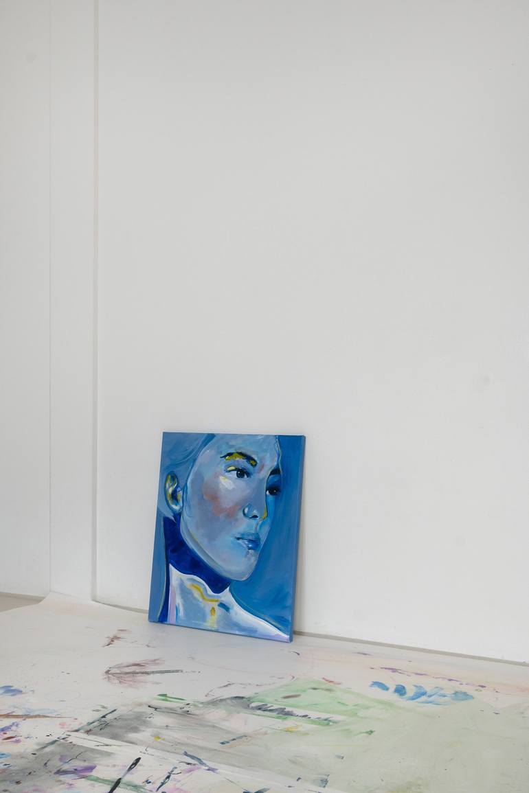 Original Portrait Painting by Anne Schubert