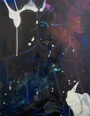 Original Figurative Abstract Paintings by Anne Schubert