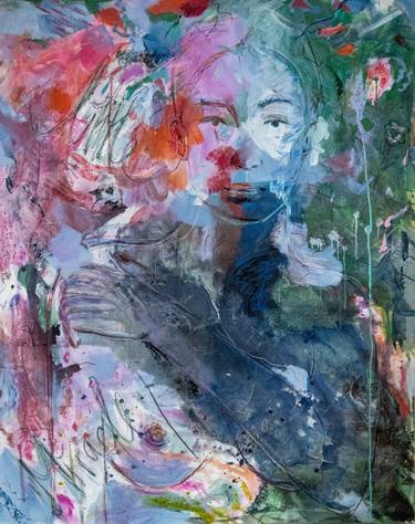 Original Figurative Abstract Paintings by Anne Schubert