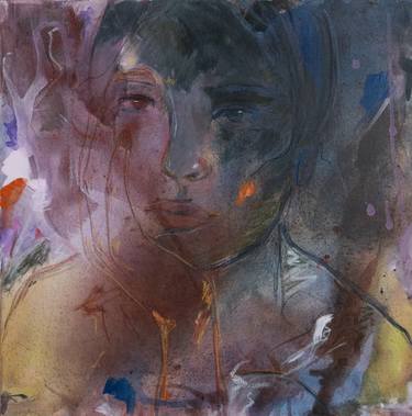 Original Figurative Abstract Paintings by Anne Schubert