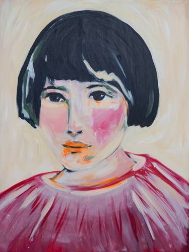 Original Portraiture Portrait Paintings by Anne Schubert