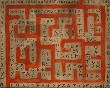 Print of Language Paintings by Robert Sobczak