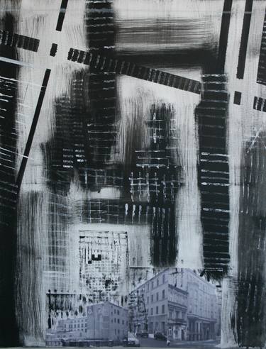 Print of Abstract Architecture Paintings by Robert Sobczak