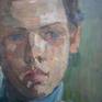 "Young man"     2008      40х35 cm    oil on canvas