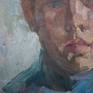 "Young man"     2008      40х35 cm    oil on canvas