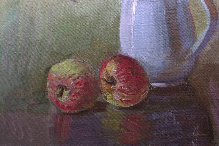 Original Still Life Painting by Anna Zamurueva