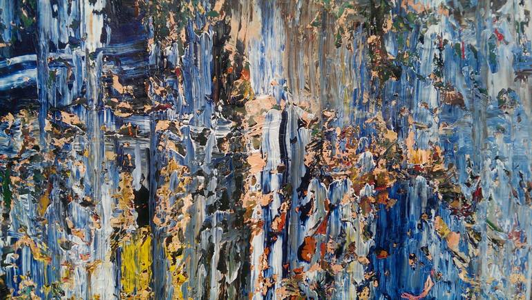 Original Abstract Painting by Ramona-Mariana Pirtea