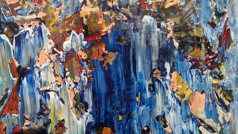 Original Abstract Painting by Ramona-Mariana Pirtea