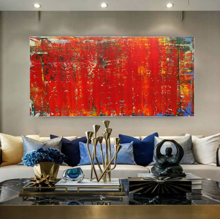 Original Abstract Painting by Ramona-Mariana Pirtea