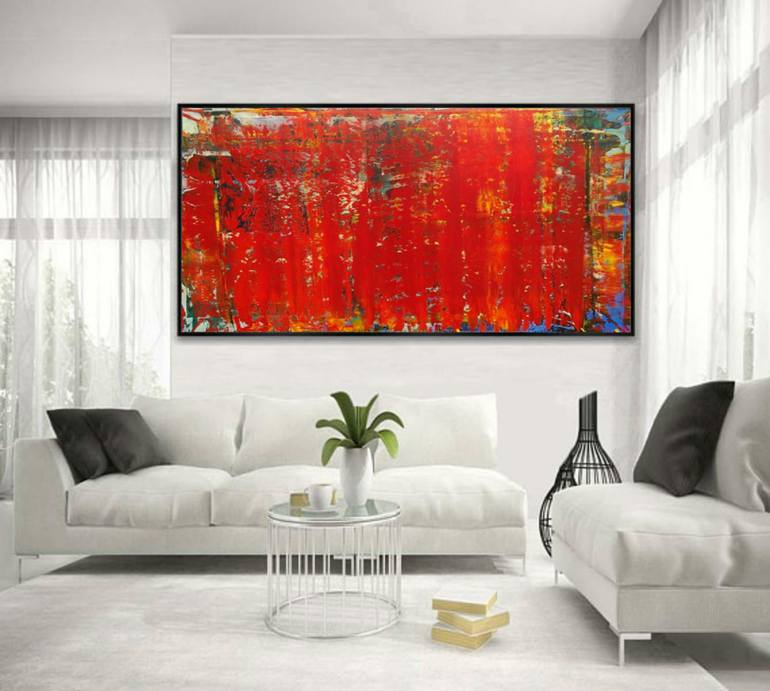 Original Abstract Painting by Ramona-Mariana Pirtea