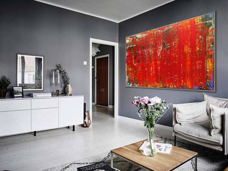 Original Abstract Painting by Ramona-Mariana Pirtea