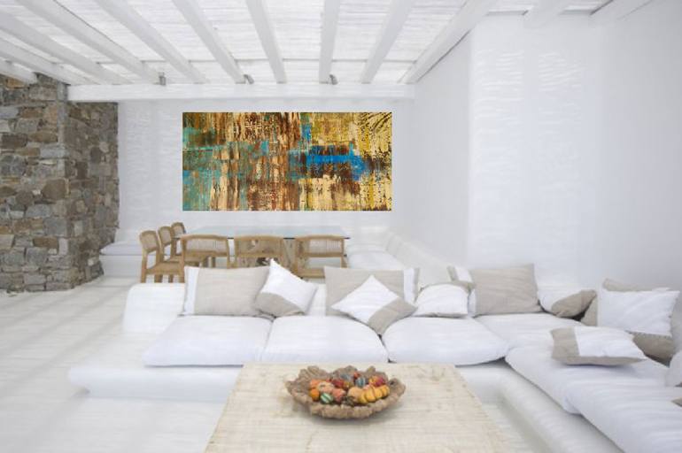 Original Modernism Abstract Painting by Ramona-Mariana Pirtea