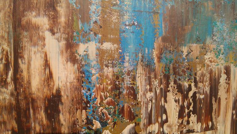Original Modernism Abstract Painting by Ramona-Mariana Pirtea