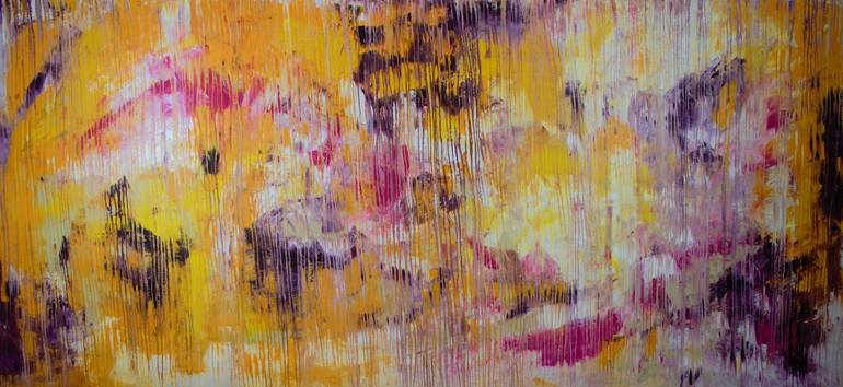 Original Abstract Expressionism Abstract Painting by Ramona-Mariana Pirtea