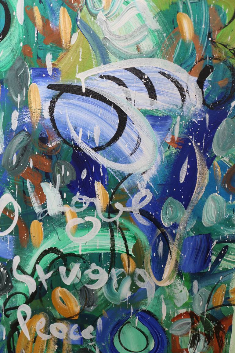 Original Abstract Expressionism Abstract Painting by Ramona-Mariana Pirtea
