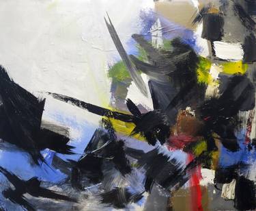 Original Abstract Paintings by Jean Michel Barrois