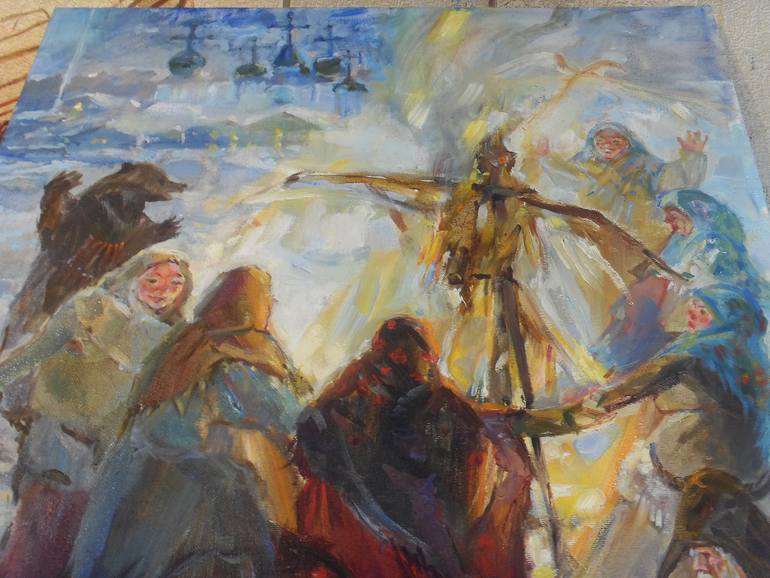 Original Impressionism Other Painting by Zoe Kaveshnikova