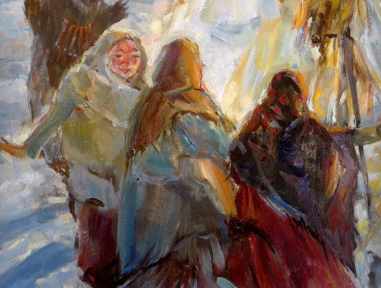 Original Impressionism Other Painting by Zoe Kaveshnikova