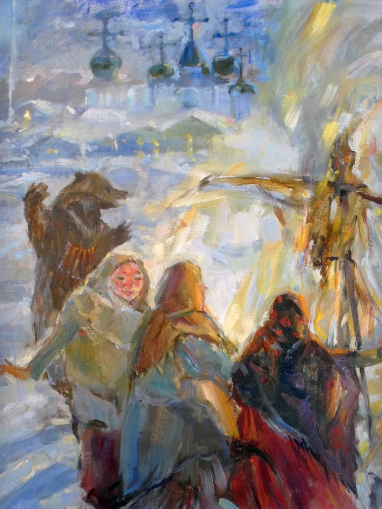 Original Impressionism Other Painting by Zoe Kaveshnikova