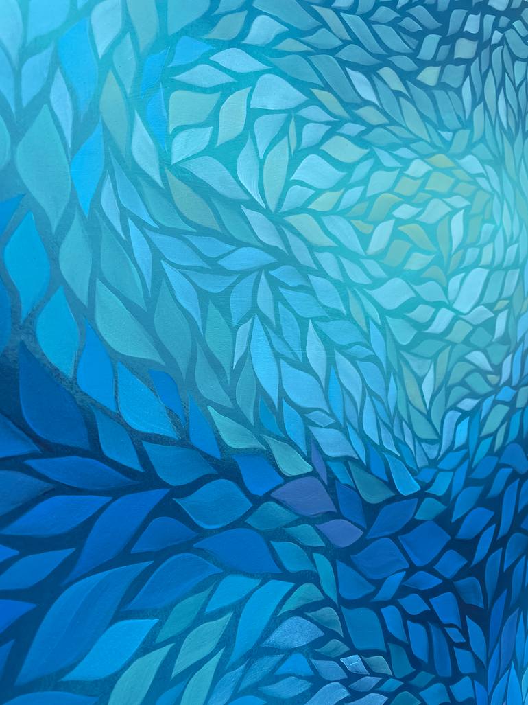 Original Abstract Landscape Painting by Ivanna Kolodii