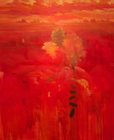 Original Abstract Landscape Paintings by Paul Peterson