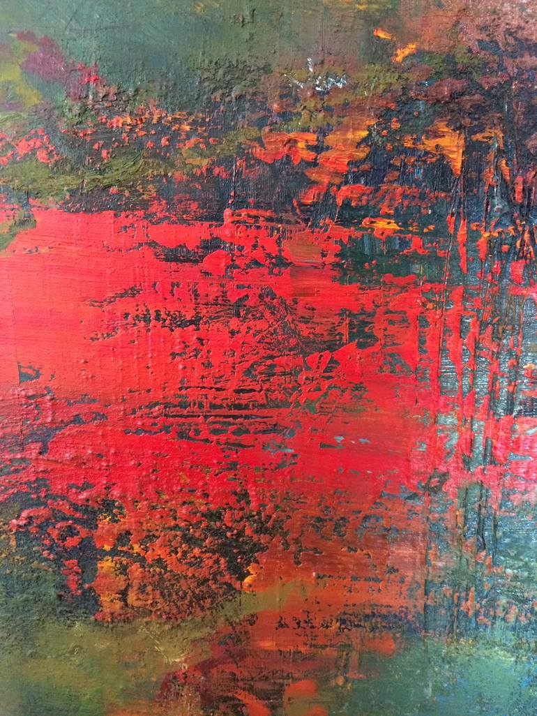 Original Abstract Landscape Painting by Paul Peterson