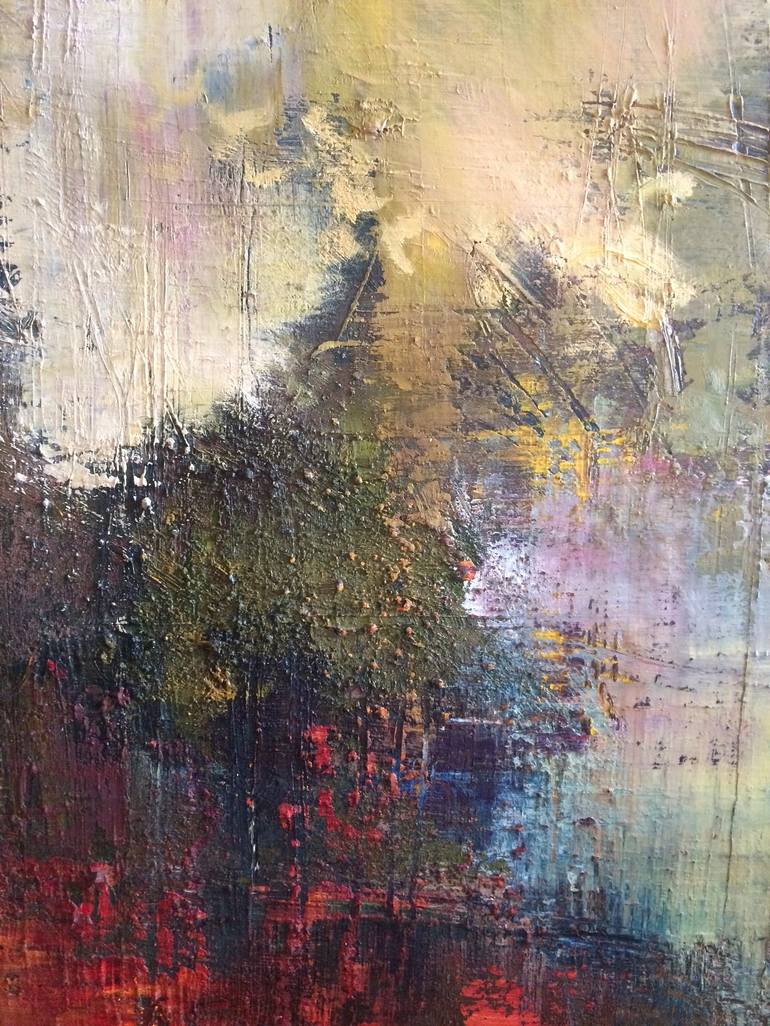 Original Abstract Landscape Painting by Paul Peterson