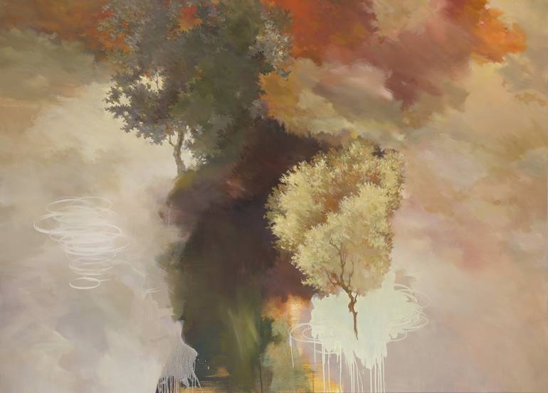 Original Tree Painting by Paul Peterson