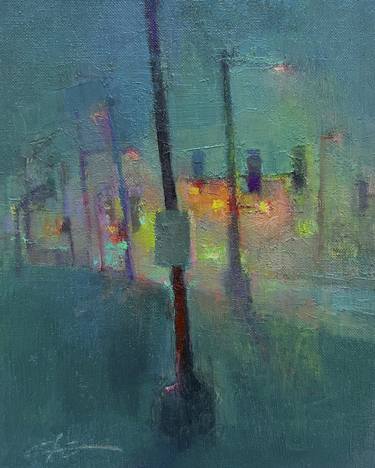 Original Impressionism Cities Paintings by Cleo Manuel Krueger