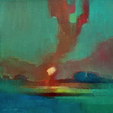 Original Contemporary Landscape Painting by Cleo Manuel Krueger