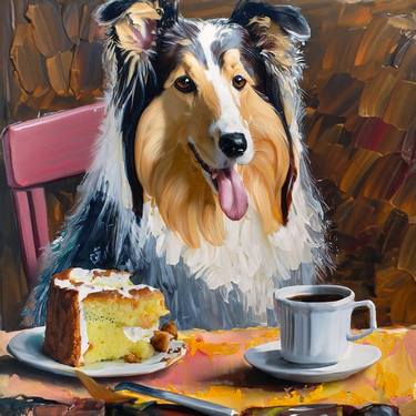 Collie, Cake & Coffee thumb