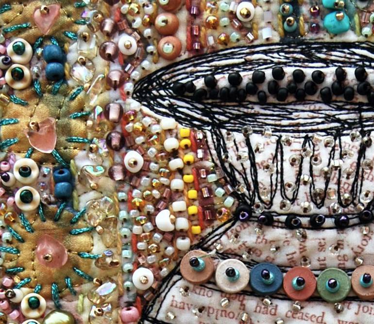 Original Expressionism Still Life Collage by Amy Ropple