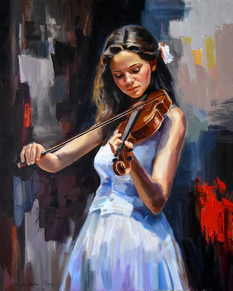 violinist art