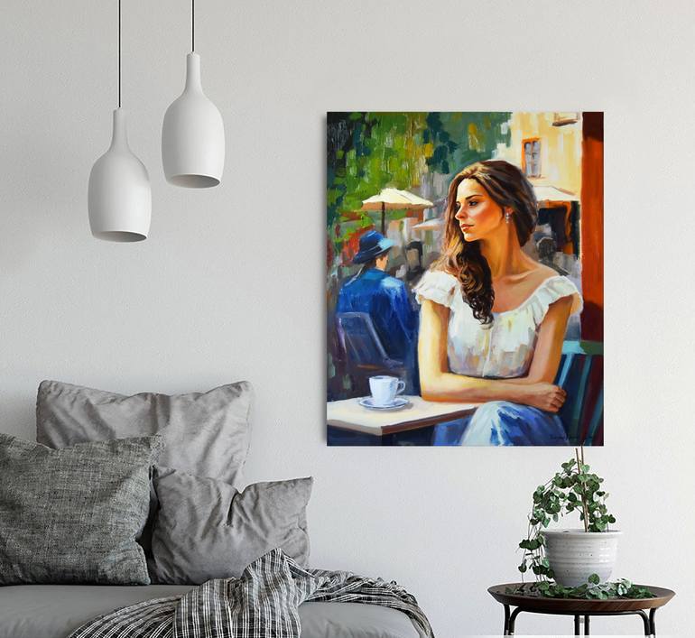 Original Figurative People Painting by Serghei Ghetiu