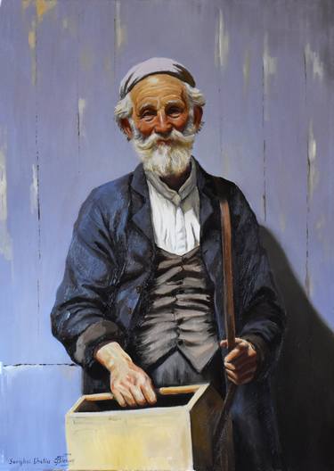 Original Portraiture Portrait Paintings by Serghei Ghetiu