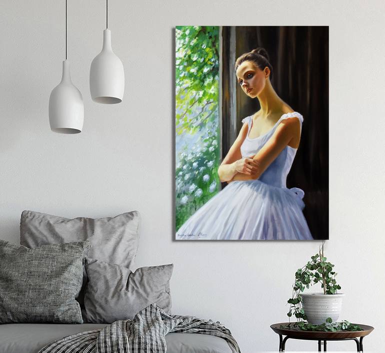 Original Figurative People Painting by Serghei Ghetiu