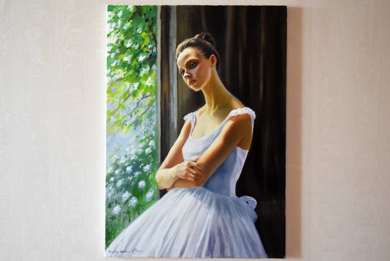 Original Figurative People Painting by Serghei Ghetiu